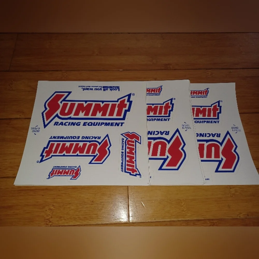Vintage Summit Racing Equipment Sticker Set - Picture 2 of 7